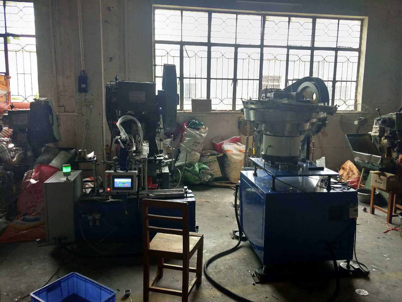 氣動送料機現場圖片